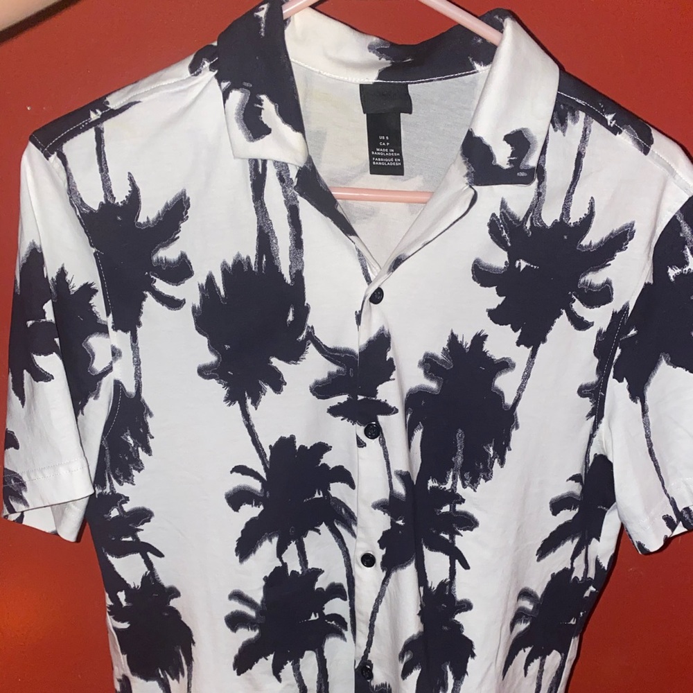 Men’s shirt Casual tropical pattern